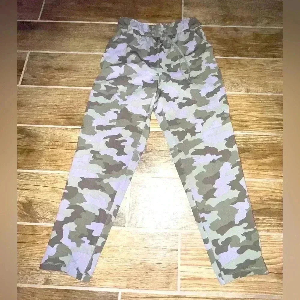Lululemon Keep Moving High Rise Camouflage Pants